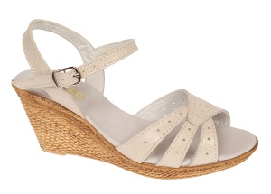 Sandale dama bej din piele naturala box - LS5BEJ Marimea 35, 37 - Img 7