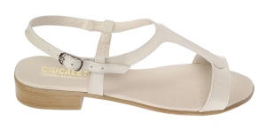 Sandale dama casual din piele naturala Bej Lac LS16LB1 Marimea 39 - Img 2