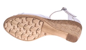 Sandale dama cu platforma din piele naturala S105A - Img 6