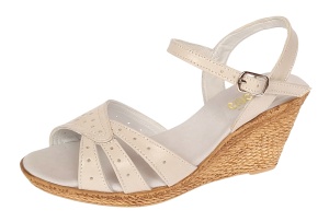 Sandale dama din piele naturala bej box - S5BEJ - Img 5