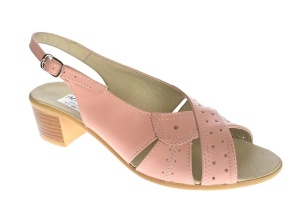 Sandale dama din piele naturala box, S34NUD