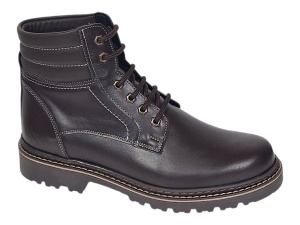 Bocanci barbati din piele naturala neimblaniti maro All Season GKR79MBOX