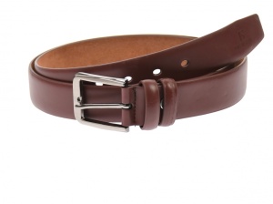 Curea barbati eleganta, din piele ecologica maro 3.5 cm - DR1320MECO