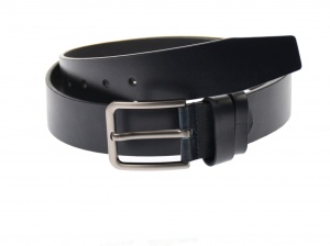 Curea barbati eleganta, din piele naturala, bluemarin 3.5 cm - DR1240BLM