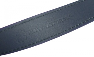 Curea eleganta barbati din piele naturala - Bleumarin CC350BLM - Img 4