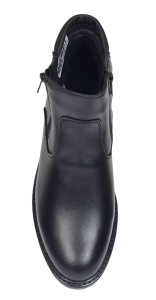 Ghete barbati casual din piele naturala cu fermoar imblanite Corsa - GF1203CSN - Img 6