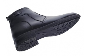 Ghete barbati din piele naturala imblanite KRAFT GF203N - Img 2