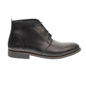 Ghete barbati office negre din piele naturala GB43NEGRU - Img 3