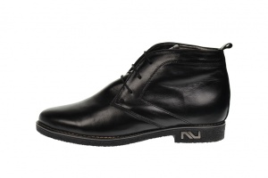 Ghete dama negre, casual, din piele naturala - G02NBOX - Img 4