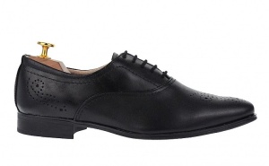 Marimea 41 Pantofi barbati eleganti din piele naturala box 887N - Img 2