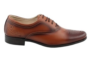 Marimea 41 Pantofi barbati office eleganti din piele naturala L887MD