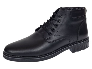 Oferta 39 Ghete barbati casual din piele naturala imblanite GB101N - Img 5