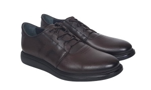 Oferta 41, 44 Pantofi casual barbati din piele naturala Maro - VIK1316L - Img 3