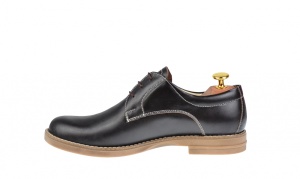 OFERTA MARIMEA 35 - Pantofi dama casual din piele naturala maro box - LP102MBOX - Img 2