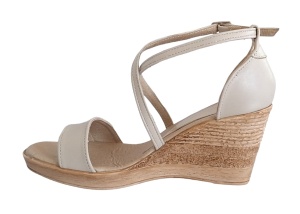 Oferta marimea 35 Sandale dama din piele naturala bej LS7BEJ2 - Img 6