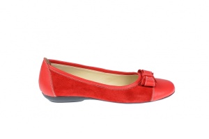 OFERTA marimea 36 - Balerini dama casual din piele naturala in combinatie cu piele intoarsa - Made in Romania LZENARR - Img 8