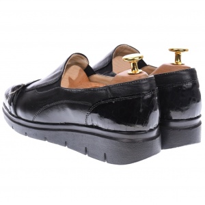 OFERTA marimea 37 - Pantofi dama casual din piele naturala, cu platforme - LP103CRN2 - Img 4