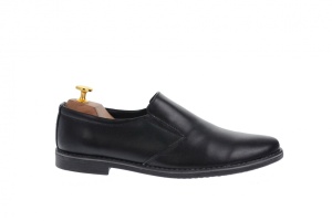 Oferta marimea 40 - Pantofi barbati casual din piele naturala, cu elastic - LROVI34NEL - Img 4