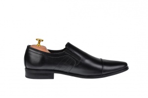 Oferta marimea 40 - Pantofi barbati, eleganti, din piele naturala, cu elastic - LCIOCSTEFEN - Img 4