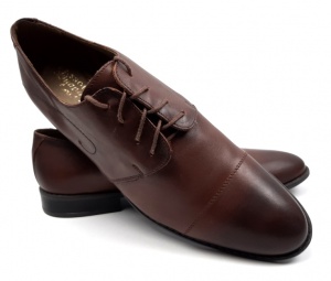 Oferta marimea 44 - Pantofi barbati eleganti din piele naturala - Massimo 588M - Img 2