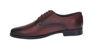 Oferta Pantofi barbati eleganti din piele naturala Visiniu - LGKR84VIS (Pantofi Probati) - Img 3