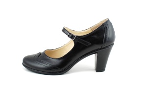 Oferta Pantofi dama eleganti din piele naturala cu toc de 7 cm - LP104NBOX Marimea 38 - Img 5