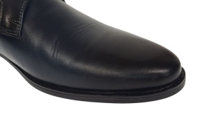 Oferta Pantofi Probati/Purtati barbati, eleganti, piele naturala, Bleumarin - GKR03BL - Img 2
