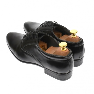 Pantofi barbatesti, eleganti, din piele naturala, negru - MODN - Img 2