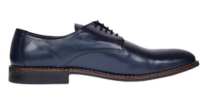 Pantofi barbati casual din piele naturala bleumarin NIC184BLBOX - Img 5