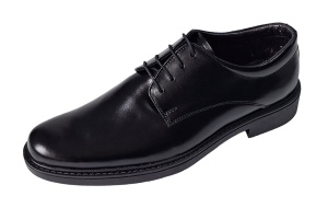 Pantofi barbati casual din piele naturala box, Negru, Alexander Rome AREZO - Img 4
