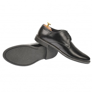 Pantofi barbati, casual, din piele naturala box, negru - P80NBOX - Img 5