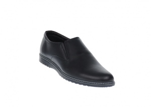 Pantofi barbati casual, din piele naturala cu talpa sport si elastic - TENMARIONEL - Img 1