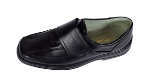 Pantofi barbati casual din piele naturala, inchidere cu scai, arici - SCAI1N - Img 2