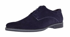 Pantofi barbati casual din piele naturala intoarsa Bleumarin PABLVEL - Img 2