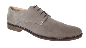 Pantofi barbati casual din piele naturala intoarsa culoare bej - PAVELBEJ3 - Img 6