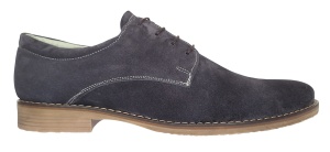 Pantofi barbati casual din piele naturala intoarsa, gri inchis - PAGRIVEL1 - Img 5