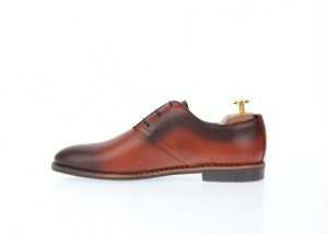 Pantofi barbati casual din piele naturala maro - 240M - Img 3