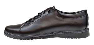 Pantofi barbati casual din piele naturala - Model Negru GKRSPORTN - Img 6