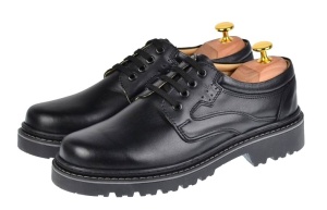 Pantofi barbati casual din piele naturala, model toamna, iarna, MARK3N - Img 3