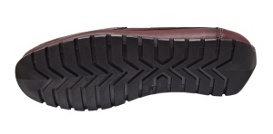 Pantofi barbati casual din piele naturala Visiniu GKR13VIS - Img 2