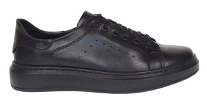 Pantofi barbati casual piele naturala de culoare neagra Aldo GKR118N - Img 7
