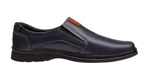 Pantofi barbati din piele naturala Bleumarin GKR104BL - Img 6