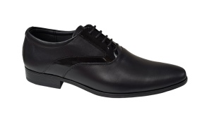 Pantofi barbati eleganti, din piele naturala, cu suvite lac - STEFINBOX - Img 4