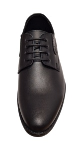 Pantofi barbati eleganti din piele naturala de culoare neagra Zidan 819 - Img 4
