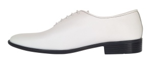 Pantofi barbati eleganti din piele naturala Havana 51 Alb - Img 4