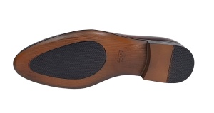 Pantofi barbati eleganti din piele naturala maro 024MBOX - Img 4