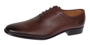 Pantofi barbati eleganti din piele naturala - Maro Cognac Havana 51 - Img 7