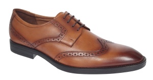 Pantofi barbati eleganti din piele naturala maro Lucas Shoes - 500CON - Img 2