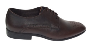Pantofi barbati eleganti din piele naturala maro milenium Lucas Shoes - LUK01ML Marimea 41 - Img 4