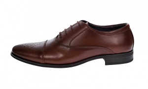 Pantofi barbati, eleganti, din piele naturala, maro STEFI2M - Img 3